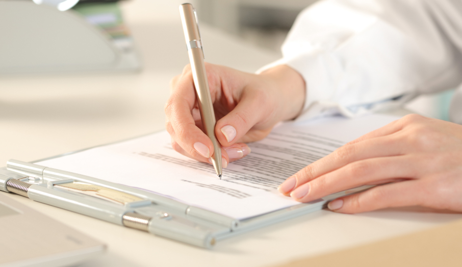 문진 중인 의료진