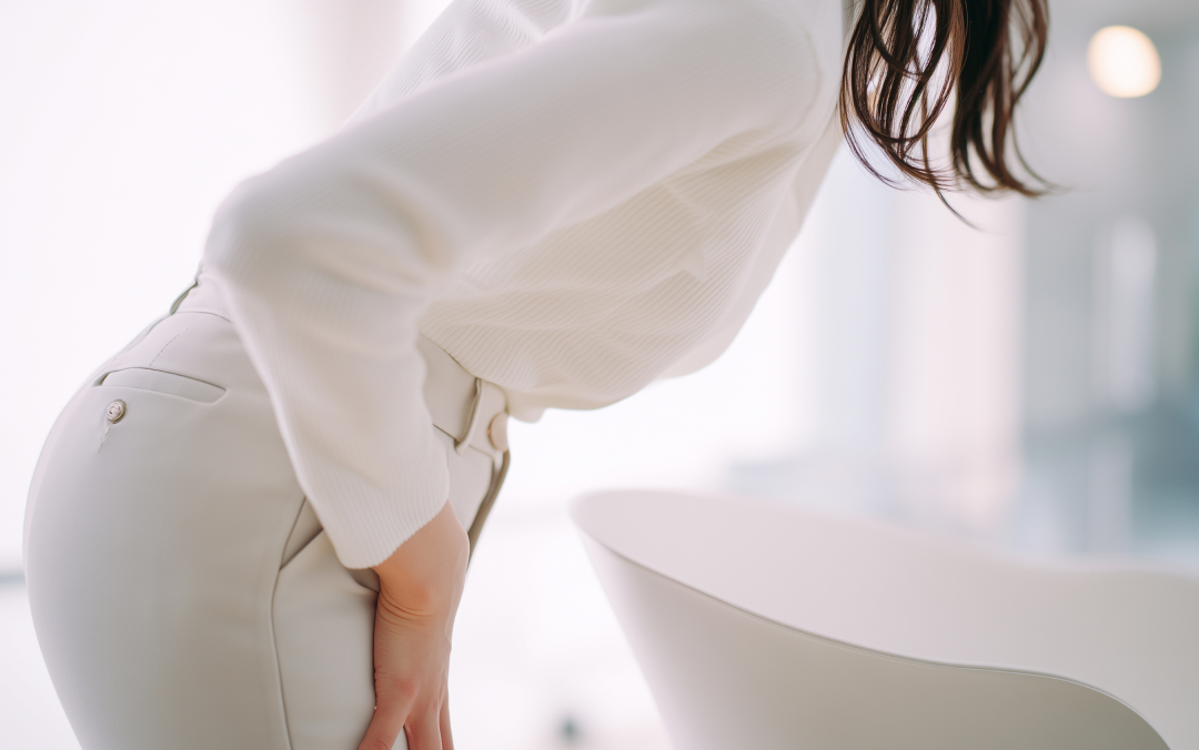 방광염을 겪는 여성