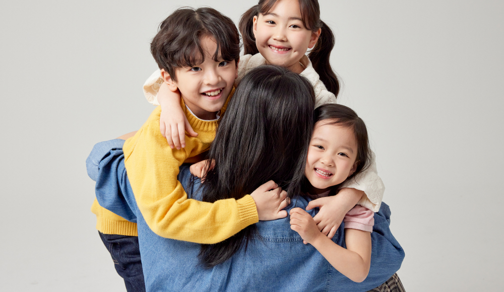 엄마와 자녀들